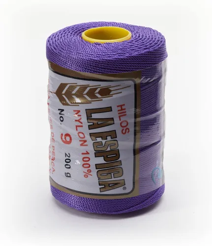 Miniatura 47 de N° 9 - 100% Cordón de Hilo de Nylon Omega para Tejer y Crochet - 01 Blanco