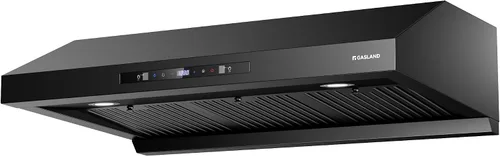GASLAND Master Campana extractora debajo del gabinete de 36 pulgadas, negro mate, 700 CFM para ventilador de escape de cocina de cocción de alta