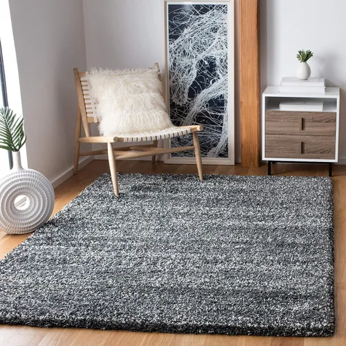Miniatura 18 de SAFAVIEH Hudson Shag Collection - Alfombra decorativa de 2 x 3 pies, color marfil y azul marino, no desprende pelusa y de fácil cuidado, 2 pulgadas