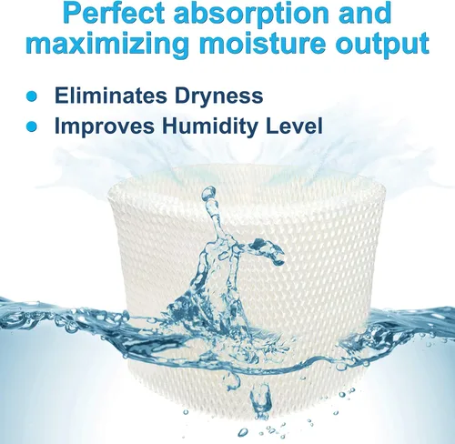 Miniatura 5 de HQRP Filtro de mecha humidificador compatible con Kenmore 14906 EF1 EF-1, Emerson MoistAir MAF1 MAF-1 estilo consola, humidificadores de aire