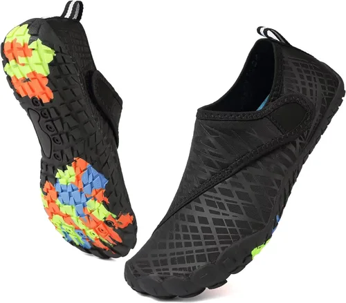 Zapatos acuáticos para niños y niñas, suela ligera y cómoda, fácil de caminar, calzado acuático y deportivo antideslizante (tallas ToddlerLittle