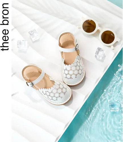 Miniatura 173 de THEE BRON Sandalias cómodas para niñas, zapatos para niños, sandalias rellenas