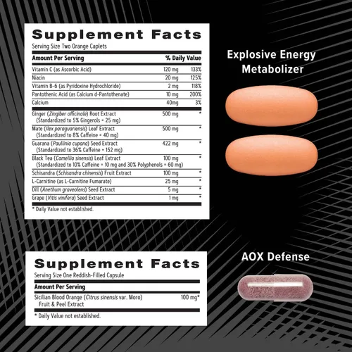 Miniatura 7 de GNC AMP Programa Vitapak de entrenamiento extremo para hombre, 5 productos en 1, práctico paquete de vitaminas para rendimiento y resistencia