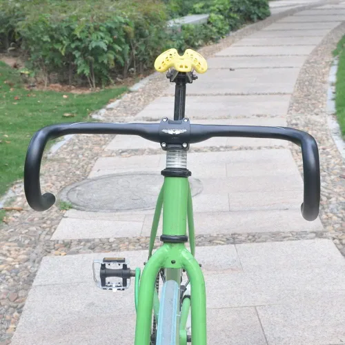 Miniatura 7 de UPANBIKE Manillar de 31,8 mm con caída, manillar curvo de 420 mm, manillar de aluminio para bicicleta de carretera, para bicicleta de carretera