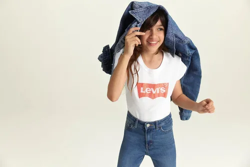 Miniatura 8 de Levi's Jeans ajustados de tiro alto 720 para niñas