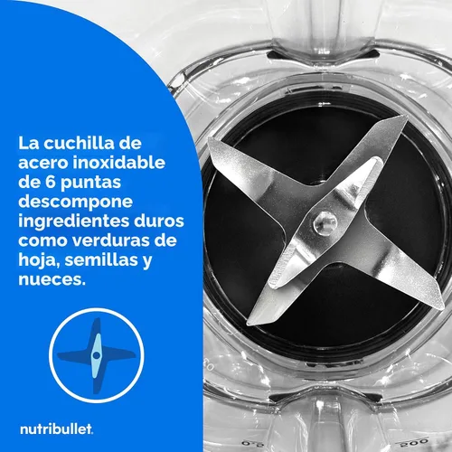 Miniatura 6 de nutribullet Power Core™ Licuadora, potencia máxima de 1400 W, batidos, hielo triturado y frutas congeladas, licuadora de encimera