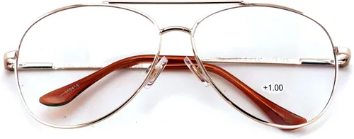 Miniatura 4 de Gafas de lectura progresivas con lentes transparentes sin líneas, trifocales, con bisagra de resorte