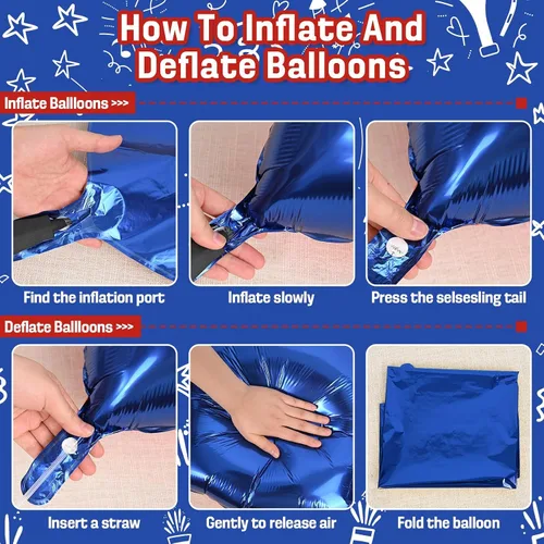 Miniatura 8 de Globos cuadrados en blanco y negro para pared, globos cromados y blancos de doble cara, kit de arco de túnel, telón de fondo para tablero de ajedrez