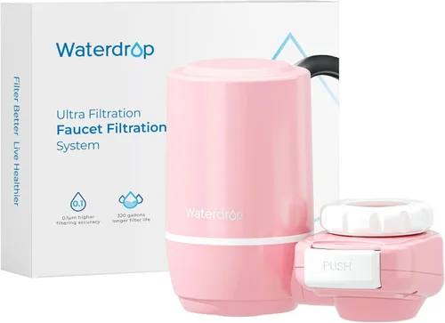 Miniatura 15 de Waterdrop Filtro de agua para grifo de fregadero, purificador de agua certificado NSF, filtro de agua del grifo de 320 galones para fregadero