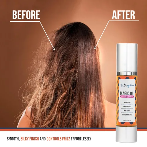 Miniatura 3 de Suero de aceite de argán para cabello seco dañado, aceite de queratina para el tratamiento del cabello con aceite de argán orgánico, suero de aceite