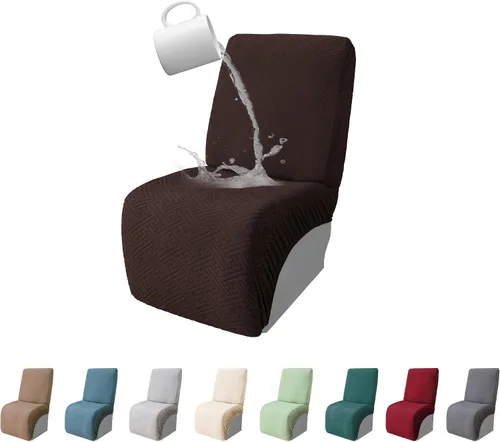 Miniatura 27 de Fundas de sofá reclinable seccional 100% impermeables para sofá reclinable en forma de L, funda de sofá modular de esquina en forma de L, fundas