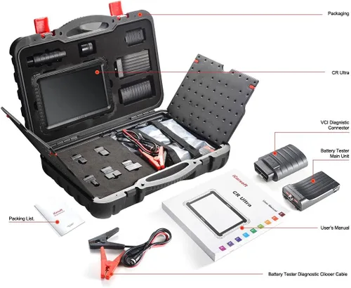 Miniatura 7 de iCarsoft Herramienta de diagnóstico automotriz ultra avanzada CR