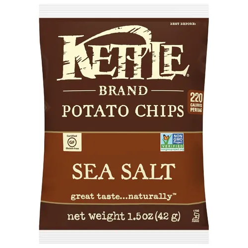 Miniatura 69 de Kettle Brand Papas Fritas, Backyard Barbeque Kettle Chips, Bolsa de Aperitivos, 1.5 Oz