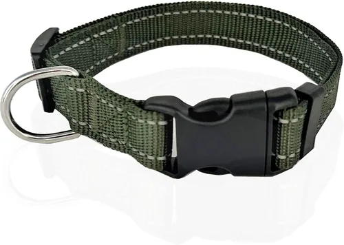Miniatura 22 de Collar ajustable de nailon para perro, collar para mascotas de 1 pulgada, 3/4 pulgadas, 5/8 pulgadas de ancho, para perros grandes, medianos