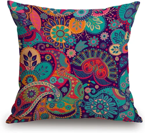 Miniatura 9 de TSSOHU Funda de almohada de granja de 18 x 18 pulgadas, funda de almohada tropical, hojas de palma tropical, Hawaii, selva, fundas de almohada Tss11