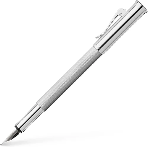 Miniatura 5 de Graf von Faber-Castell Pluma estilográfica mediana Guilloche - Cisele Black Cisele Negro