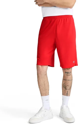 Miniatura 12 de Champion Men's Sport Shorts, Standard Fit, 10 Inch Inseam, Lightweight Fabric, Moisture-Wicking Negro