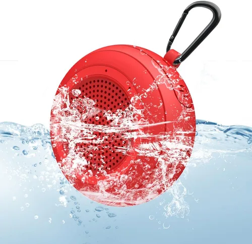 Miniatura 10 de CYBORIS Pequeño altavoz Bluetooth flotante – IPX7 impermeable, a prueba de golpes y portátil, mini altavoz inalámbrico para exteriores con micrófono