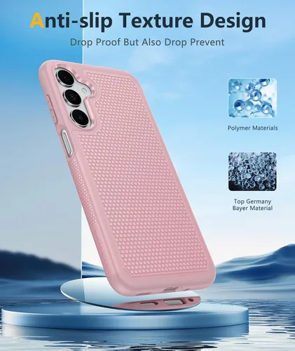 Miniatura 801 de FNTCASE Funda para iPhone 17 Pro: Fundas delgadas translúcidas de color azul claro compatibles con MagSafe, protección completa de la cámara
