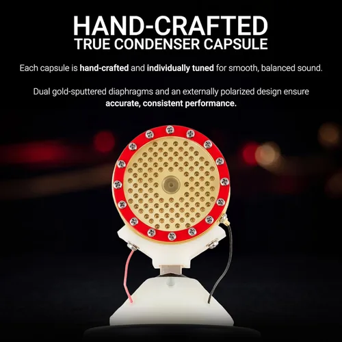 Miniatura 3 de SE ELECTRONICS - Micrófono condensador cardioide de diafragma grande 2200 con montura de choque y filtro