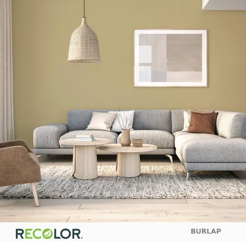 Miniatura 2 de RECOLOR Pintura de Látex Ecológica Premium para Interiores para Paredes, Muebles y Habitaciones con Acabado Cáscara de Huevo, 1 Cuarto de Galón