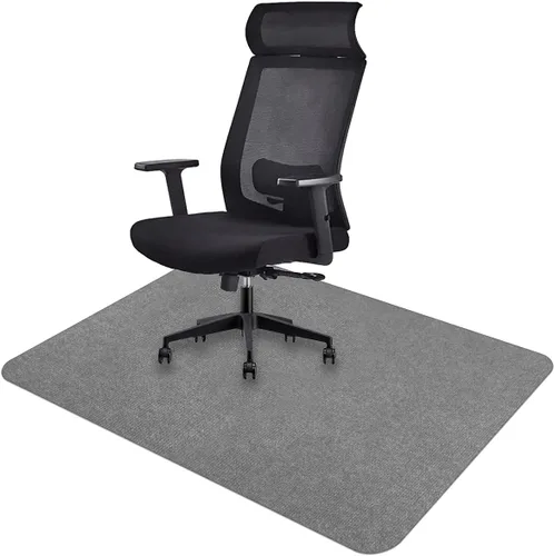 Miniatura 11 de Icegrey Tapete para silla de oficina, rectangular, lavable, antideslizante, protector de suelo para suelos de madera dura y azulejos, color verde
