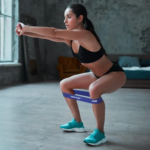Miniatura 6 de WIKDAY Bandas de Resistencia para Hacer Ejercicio Bandas de Bucle de Ejercicio Conjunto de Bandas de Entrenamiento para Hombres y Mujeres