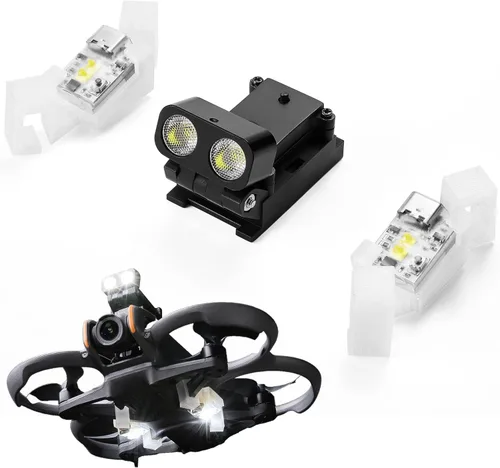Kit de luces de búsqueda para DJI Avata 2, sistema de foco táctico para drones de vuelo nocturno y navegación interior