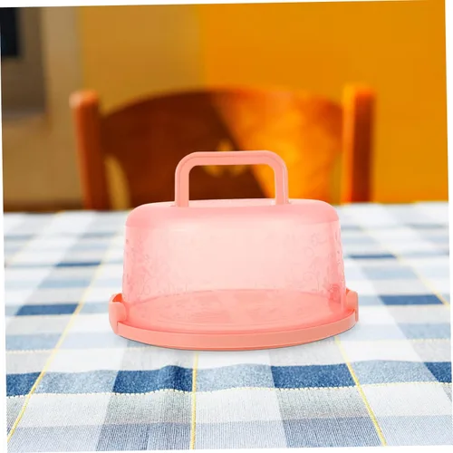 Miniatura 7 de YARNOW Caja portátil para tartas, soporte para cupcakes con tapa, soporte para cupcakes, contenedores de alimentos con tapas, transportador