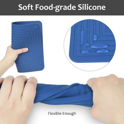 Miniatura 3 de Salvamanteles de silicona para platos calientes, ollas y sartenes, almohadillas calientes versátiles para cocina, soportes de silicona duraderos