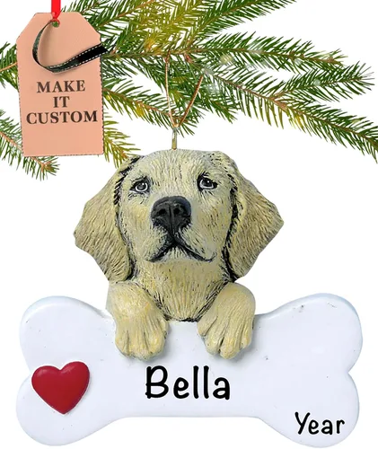 Miniatura 42 de Adorno personalizado de hueso de perro Doberman Pinscher 2025 Personalización gratuita las 24 horas Adornos de Navidad de la primera Navidad