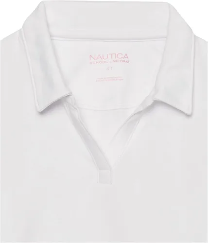 Miniatura 4 de Nautica - Vestido estilo polo de manga corta para uniforme escolar de niña