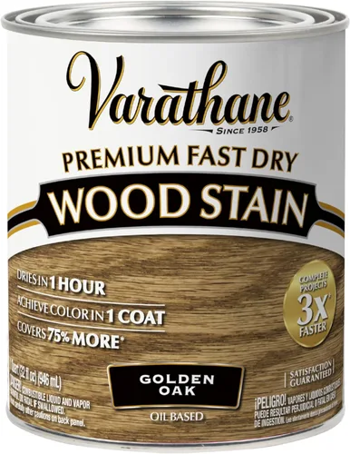 Miniatura 19 de Varathane Premium - Colorante de madera de secado rápido, cuarto de galón, roble primaveral color fantasía (Spring Oak)