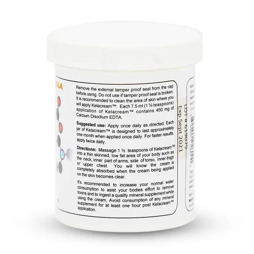 Miniatura 2 de Crema desintoxicante de metales pesados EDTA
