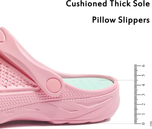 Miniatura 3 de INMINPIN - Zuecos ortopédicos para mujeres y hombres, con soporte de arco, zapatos de jardín, sandalias con fascitis plantar y plantillas de pies