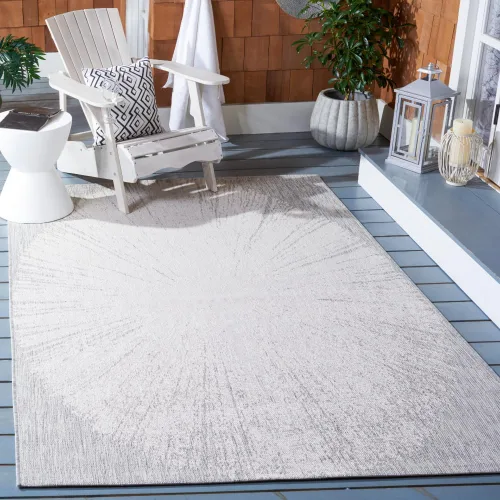 Miniatura 26 de Safavieh Courtyard Collection CY8893 - Alfombra decorativa para interiores y exteriores, no desprende pelusa, fácil de limpiar, 2 x 3 pies 7 beige