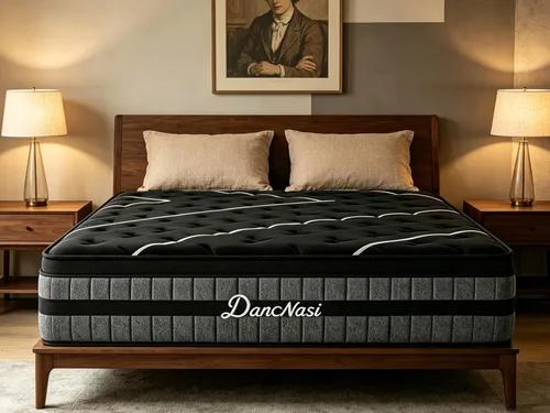 Miniatura 20 de Colchón tamaño individual de 10 pulgadas en una caja, espuma viscoelástica híbrida y resortes embolsados, 7 zonas para dormir de espalda y de lado