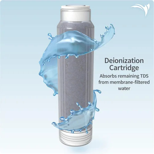 Miniatura 4 de AquaticLife - Kit de cartuchos de repuesto para filtro de agua de sedimentos de 10 pulgadas (carbono)