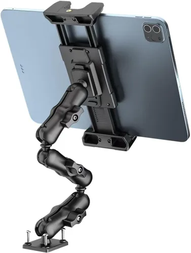 Miniatura 9 de OHLPRO Soporte para Tableta para Camión - Base de Perforación de Servicio Pesado - Soporte para Tableta para Tablero de Automóvil, Soporte para iPad