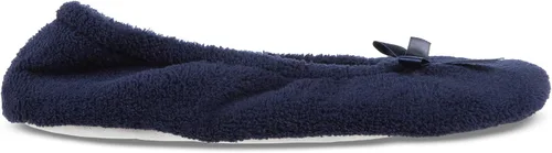 Miniatura 4 de ISOTONER Zapatillas de bailarina para mujer, acolchadas y estampadas sólidas, paquete de 2