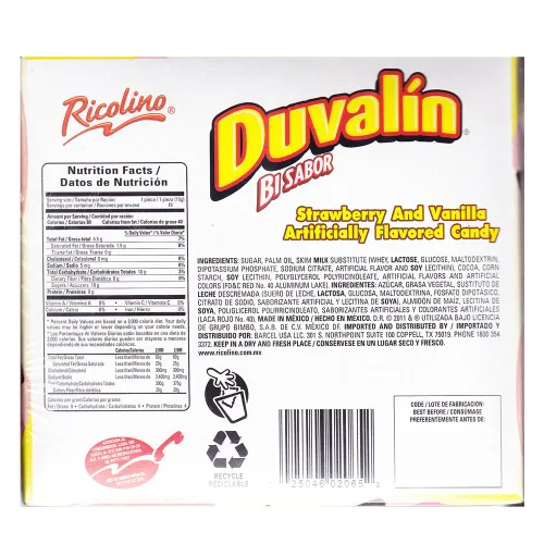 Miniatura 4 de Dulces DUVALIN (18 piezas en las 3 cajas)