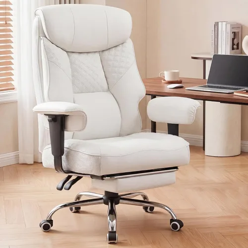 Miniatura 22 de GTPLAYER Gaming Chair with Foot Rest & Pocket Spring Cushion, Breathable Fabric for Home Office Desk, Ergonomic High Back Computer Chair with