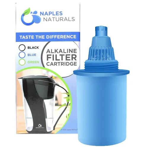 Miniatura 2 de Filtro alcalino de repuesto para jarra de agua diseñado para modelos originales y finos, Paquete de 10 F 2B