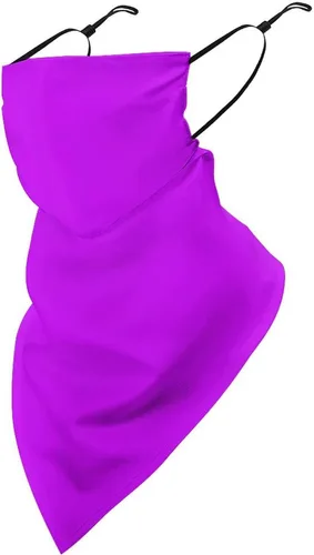 Miniatura 34 de Bufanda triangular reutilizable con cinta elástica para las orejas, protección solar UV
