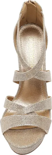 Miniatura 3 de DREAM PAIRS Sandalias de tacón alto con plataforma para mujer