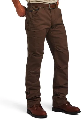 Miniatura 9 de ARIAT Pantalón de pierna recta Rebar M5 Durastretch de sarga lavada para hombre