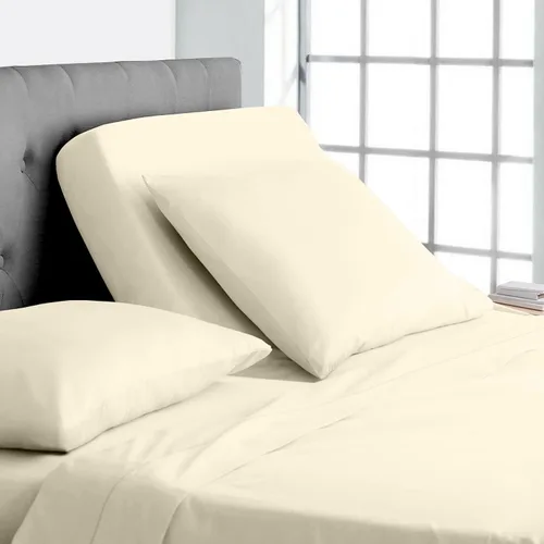 Miniatura 14 de Online Bedding Linen Flex Top - Cama tamaño Queen, 800 hilos, algodón egipcio de 18 pulgadas, sábanas divididas de bolsillo profundo para dormir