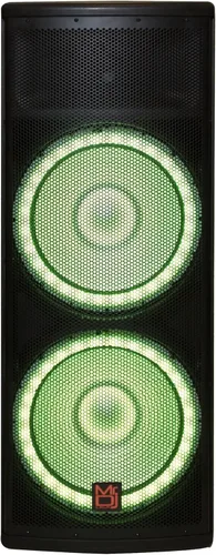 Miniatura 4 de MR DJ PRO215LED Profesional Dual 2x15 5500W PA DJ Altavoz alimentado por Bluetooth