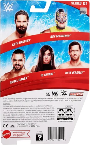 Miniatura 5 de WWE Kyle O'Reilly - Figura de acción de la serie 124, figura de acción posable de 6 pulgadas, coleccionable para edades de 6 años en adelante
