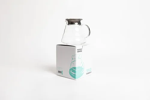 Miniatura 2 de Hario V60 "Clear" Jarra de vidrio para servir, 600 ml